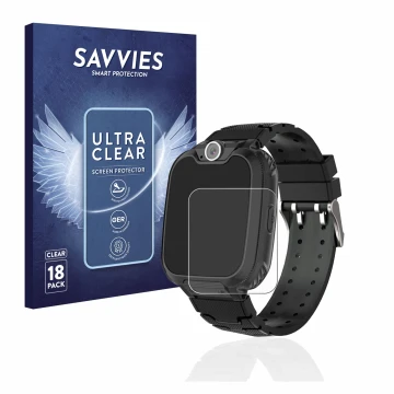 Face avant d’un emballage produit avec le logo de la marque Savvies. À côté, l’appareil Pthtechus G-612 est représenté avec la