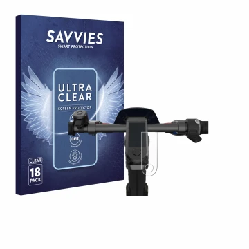 Face avant d’un emballage produit avec le logo de la marque Savvies. À côté, l’appareil NIU KQi3 Pro est représenté avec la pr