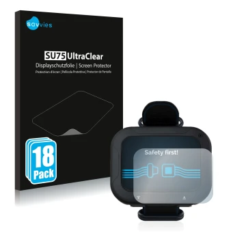 Face avant d’un emballage produit avec le logo de la marque Savvies. À côté, l’appareil Aqualung i770R est représenté avec la 