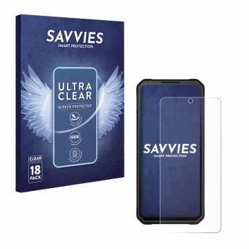 Face avant d’un emballage produit avec le logo de la marque Savvies. À côté, l’appareil iiiF150 Raptor est représenté avec la 