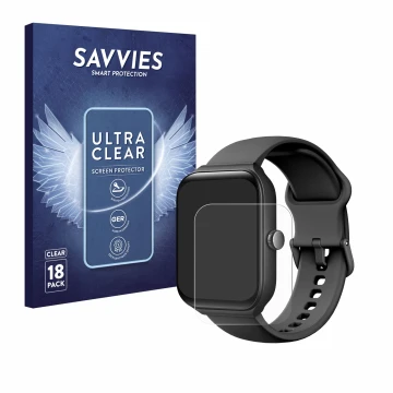 Face avant d’un emballage produit avec le logo de la marque Savvies. À côté, l’appareil Toobur IDW16 1.95