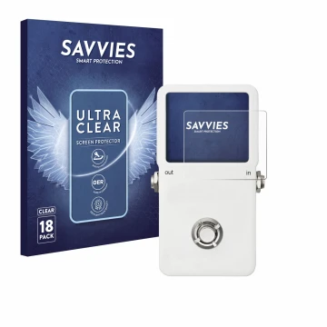 Face avant d’un emballage produit avec le logo de la marque Savvies. À côté, l’appareil TC Electronic POLYTUNE est représenté 