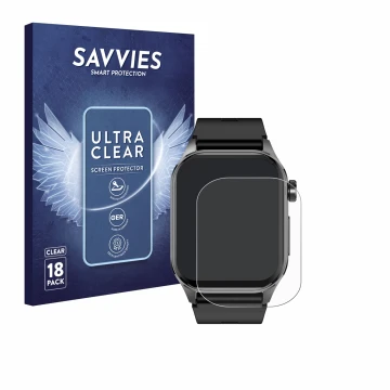 Face avant d’un emballage produit avec le logo de la marque Savvies. À côté, l’appareil Knauermann Pro 3 2024 (rectangulaire) 