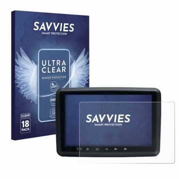 Face avant d’un emballage produit avec le logo de la marque Savvies. À côté, l’appareil Idmedia 8