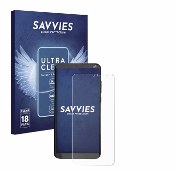 Face avant d’un emballage produit avec le logo de la marque Savvies. À côté, l’appareil Brondi Amico XL est représenté avec la
