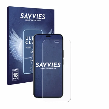 Face avant d’un emballage produit avec le logo de la marque Savvies. À côté, l’appareil Honor 200 Lite est représenté avec la 