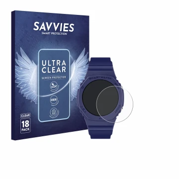 Face avant d’un emballage produit avec le logo de la marque Savvies. À côté, l’appareil Reflex Active Series 26 est représenté