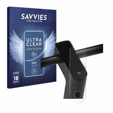 Face avant d’un emballage produit avec le logo de la marque Savvies. À côté, l’appareil Xiaomi Mi 4 Pro (2e Gen.) est représen