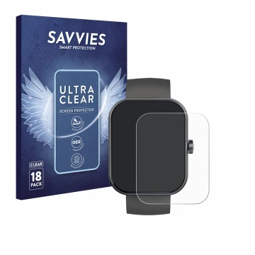 Face avant d’un emballage produit avec le logo de la marque Savvies. À côté, l’appareil Jugeman Y66 1.96