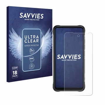 Face avant d’un emballage produit avec le logo de la marque Savvies. À côté, l’appareil GlobeXplorer GPX Pro 4 est représenté 