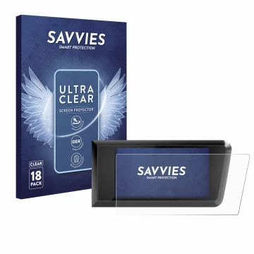 Face avant d’un emballage produit avec le logo de la marque Savvies. À côté, l’appareil Bosch Purion 400 est représenté avec l