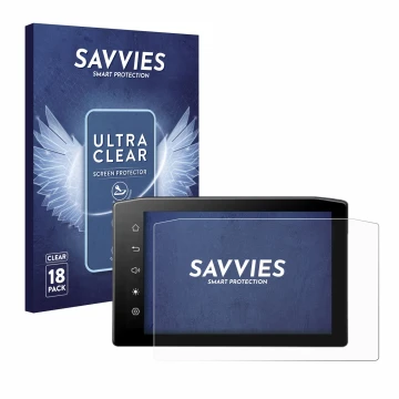 Face avant d’un emballage produit avec le logo de la marque Savvies. À côté, l’appareil Ekiy MTC07 6.25