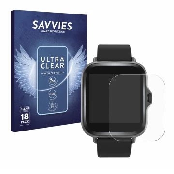 Face avant d’un emballage produit avec le logo de la marque Savvies. À côté, l’appareil Denver SWC-156 est représenté avec la 