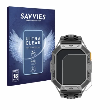 Face avant d’un emballage produit avec le logo de la marque Savvies. À côté, l’appareil Stahlgear Thor 2.0 est représenté avec