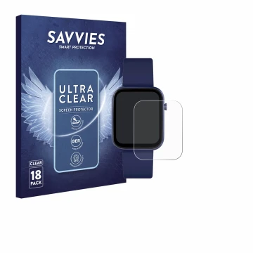 Face avant d’un emballage produit avec le logo de la marque Savvies. À côté, l’appareil Reflex Active Series 13 est représenté