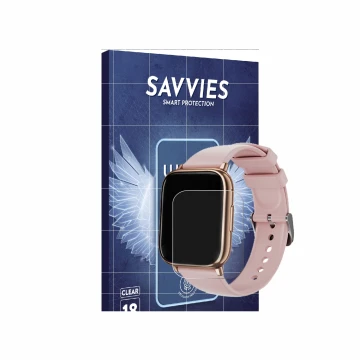 Face avant d’un emballage produit avec le logo de la marque Savvies. À côté, l’appareil SLOKSFil G91 1.83