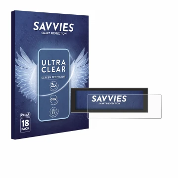 Face avant d’un emballage produit avec le logo de la marque Savvies. À côté, l’appareil EcoFlow DELTA 3 Plus est représenté av