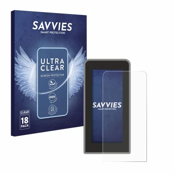 Face avant d’un emballage produit avec le logo de la marque Savvies. À côté, l’appareil Tenways CGO600 Pro est représenté avec