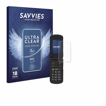 Face avant d’un emballage produit avec le logo de la marque Savvies. À côté, l’appareil AGM M10 est représenté avec la protect