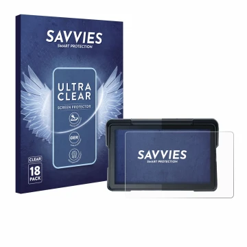 Face avant d’un emballage produit avec le logo de la marque Savvies. À côté, l’appareil Lamtto RC19 7