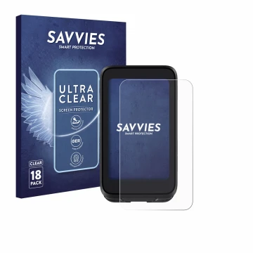 Face avant d’un emballage produit avec le logo de la marque Savvies. À côté, l’appareil iGPSPORT BiNavi Air est représenté ave