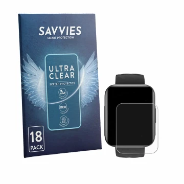 Face avant d’un emballage produit avec le logo de la marque Savvies. À côté, l’appareil Dakofied D1B est représenté avec la pr