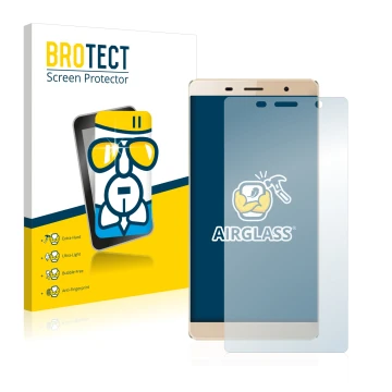 Face avant d’un emballage produit avec le logo de la marque BROTECT. À côté, l’appareil Milai M8 Max est représenté avec la pr