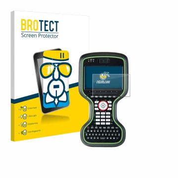 Face avant d’un emballage produit avec le logo de la marque BROTECT. À côté, l’appareil Leica CS20 3.75G Disto est représenté 