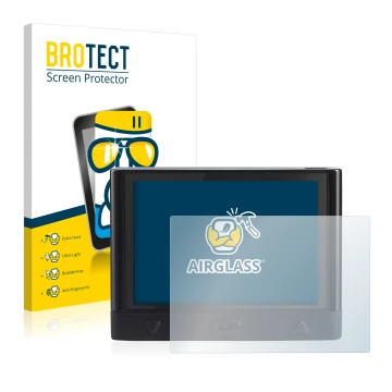 Face avant d’un emballage produit avec le logo de la marque BROTECT. À côté, l’appareil Coyote Mini est représenté avec la pro