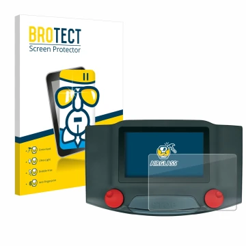 Face avant d’un emballage produit avec le logo de la marque BROTECT. À côté, l’appareil Märklin Central Station 3 est représen