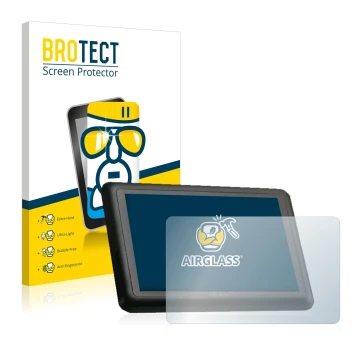 Face avant d’un emballage produit avec le logo de la marque BROTECT. À côté, l’appareil Giant RideControl Charge est représent