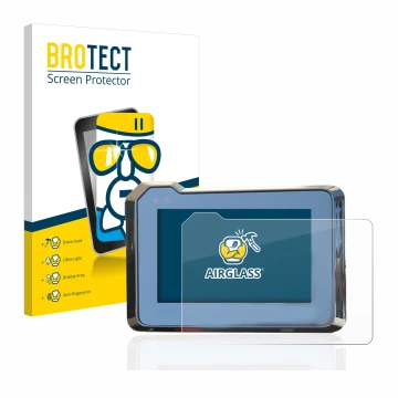 Face avant d’un emballage produit avec le logo de la marque BROTECT. À côté, l’appareil KTM 1290 Super Duke R 2020/2022 TFT-Di