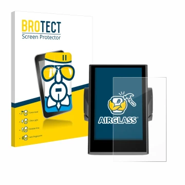 Face avant d’un emballage produit avec le logo de la marque BROTECT. À côté, l’appareil Bafang DP C18 est représenté avec la p