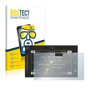 Face avant d’un emballage produit avec le logo de la marque BROTECT. À côté, l’appareil Bosch Suzuki Vitara 1.4 BoosterJet 201