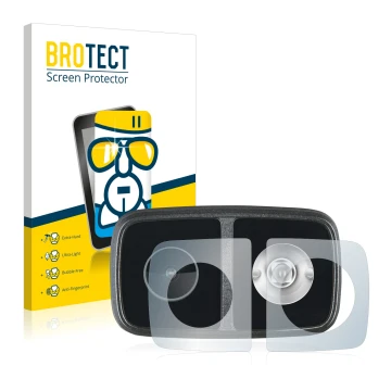 Face avant d’un emballage produit avec le logo de la marque BROTECT. À côté, l’appareil Cycliq Fly12 CE est représenté avec la