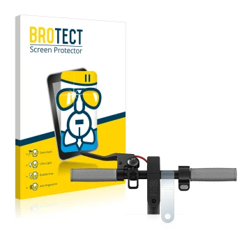 Face avant d’un emballage produit avec le logo de la marque BROTECT. À côté, l’appareil Xiaomi Mi 1S est représenté avec la pr