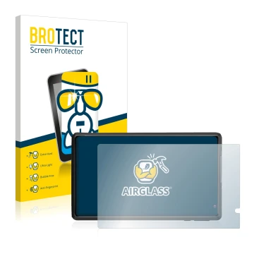 Face avant d’un emballage produit avec le logo de la marque BROTECT. À côté, l’appareil Pritom L8 est représenté avec la prote