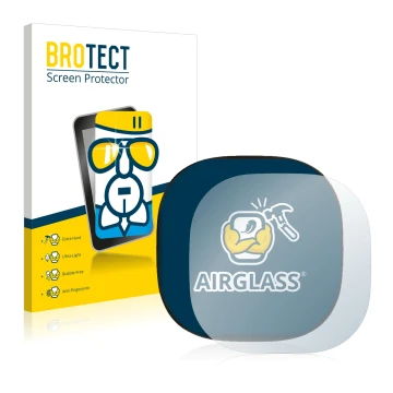 Face avant d’un emballage produit avec le logo de la marque BROTECT. À côté, l’appareil ecobee Smart Thermostat Premium est re