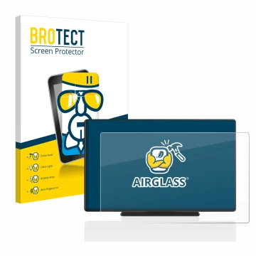Face avant d’un emballage produit avec le logo de la marque BROTECT. À côté, l’appareil Carpuride W901 9
