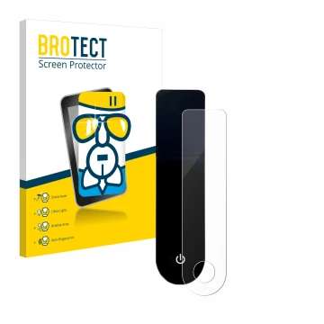 Face avant d’un emballage produit avec le logo de la marque BROTECT. À côté, l’appareil Xiaomi Mi 3 E-Scooter est représenté a