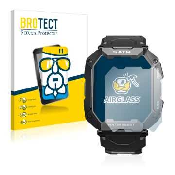 Face avant d’un emballage produit avec le logo de la marque BROTECT. À côté, l’appareil Bengux C20 est représenté avec la prot