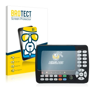 Face avant d’un emballage produit avec le logo de la marque BROTECT. À côté, l’appareil Satlink ST-5150 DVB-S/S2/T/T2/C est re