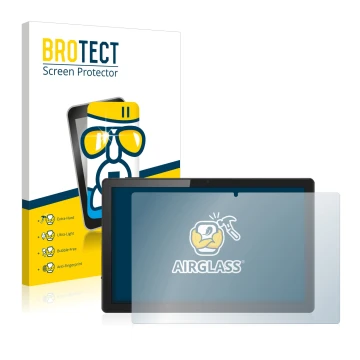 Face avant d’un emballage produit avec le logo de la marque BROTECT. À côté, l’appareil Acer ACTAB1422 10.3