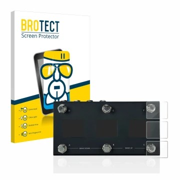 Face avant d’un emballage produit avec le logo de la marque BROTECT. À côté, l’appareil Morningstar MC6 Pro est représenté ave