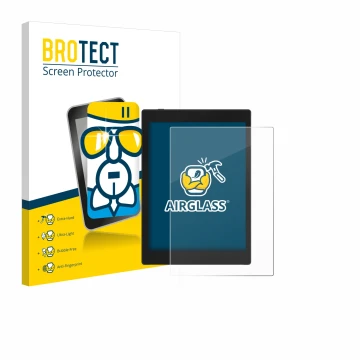 Face avant d’un emballage produit avec le logo de la marque BROTECT. À côté, l’appareil Boox Tab Mini C est représenté avec la