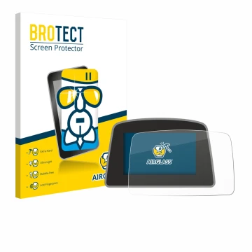 Face avant d’un emballage produit avec le logo de la marque BROTECT. À côté, l’appareil PowaKaddy C2i est représenté avec la p