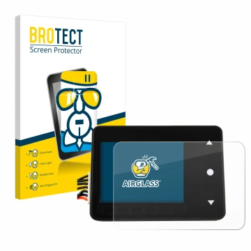 Face avant d’un emballage produit avec le logo de la marque BROTECT. À côté, l’appareil Spektrum Smart Technology XBC100 est r