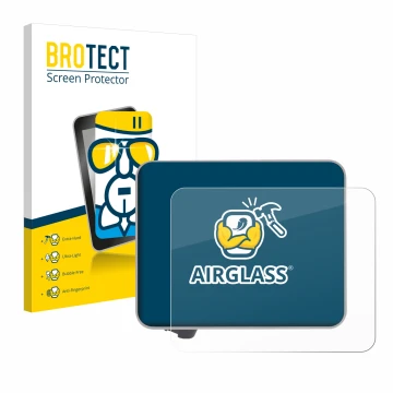 Face avant d’un emballage produit avec le logo de la marque BROTECT. À côté, l’appareil Bambu Lab A1 3D Printer est représenté