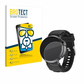 Face avant d’un emballage produit avec le logo de la marque BROTECT. À côté, l’appareil AMZSA GT88 est représenté avec la prot