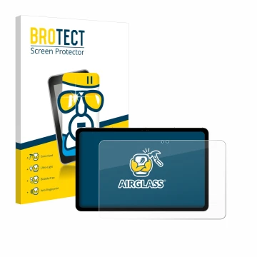 Face avant d’un emballage produit avec le logo de la marque BROTECT. À côté, l’appareil Peaq PET 10980-F628E est représenté av